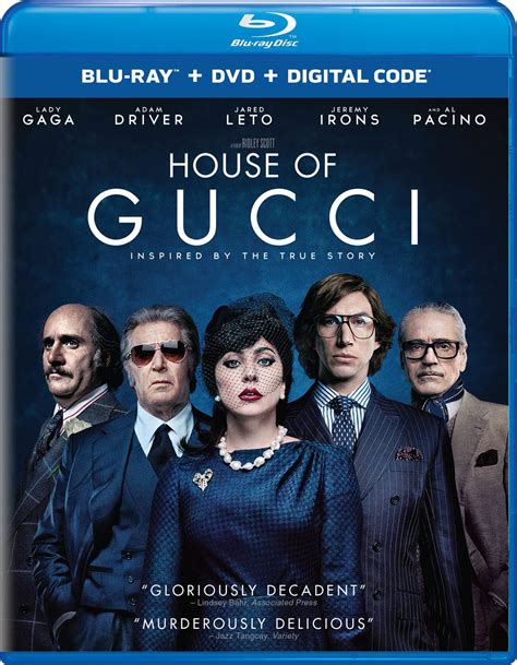 house of gucci dvd italiano|house of gucci blu ray.